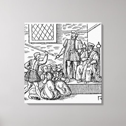 James I of England and VI of Scotland Canvas Afdruk (Voorkant)