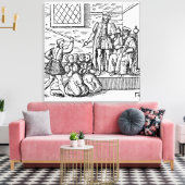 James I of England and VI of Scotland Canvas Afdruk (Insitu (Woonkamer))