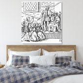 James I of England and VI of Scotland Canvas Afdruk (Insitu (Slaapkamer))