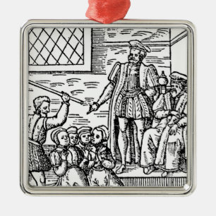 James I of England and VI of Scotland Metalen Ornament