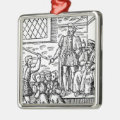 James I of England and VI of Scotland Metalen Ornament (Links)