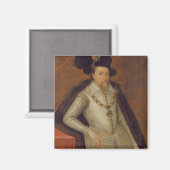 James I of England en VI of Scotland Magneet (Voorkant / Achterkant)