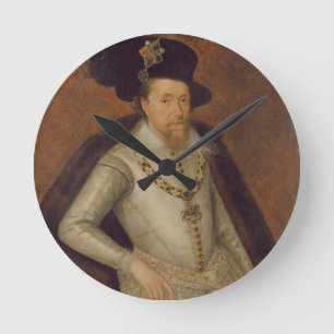 James I of England en VI of Scotland Ronde Klok