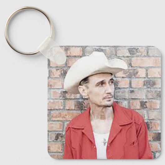 James Intveld Foto 3 met handtekening Sleutelhanger (Voorkant)