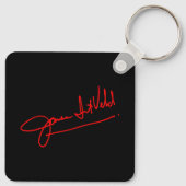 James Intveld Foto 3 met handtekening Sleutelhanger (Achterkant)