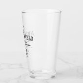 James Intveld Hoefijzer Bierglas Glas (Links)