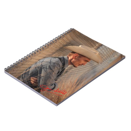 James Intveld Photo with Autograph Notitieboek (Linkerzijde)