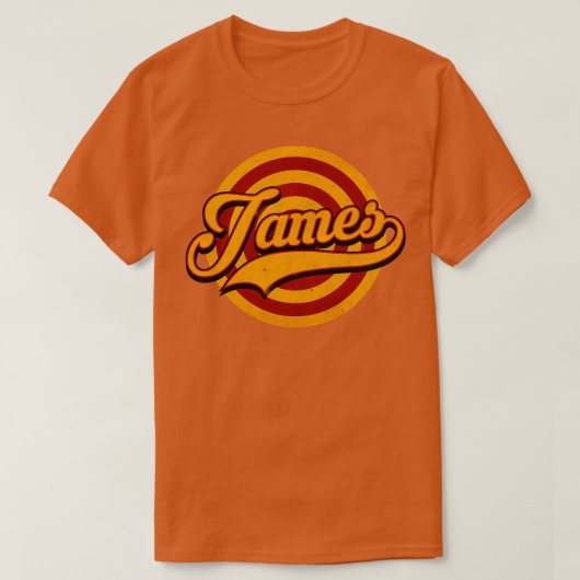 James is de naam t-shirt (Design voorkant)