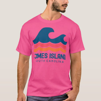 James Island South Olina SC Wave T-shirt