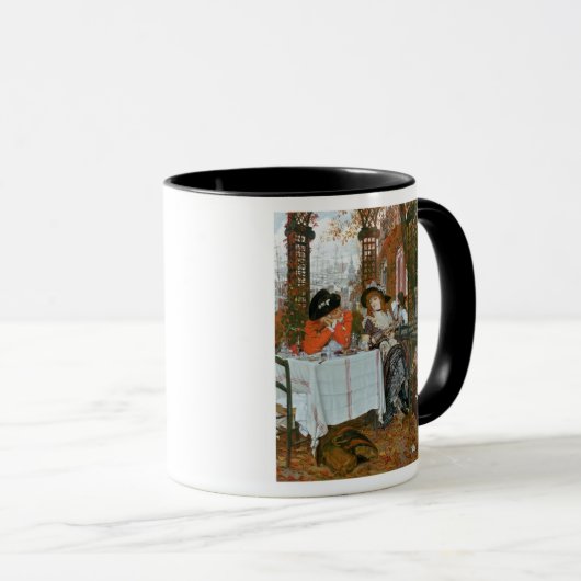 James Jacques Joseph Tissot | A Luncheon Mok (Voorkant rechts)