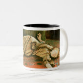 James Jacques Joseph Tissot | Verlaten Tweekleurige Koffiemok (Voorkant rechts)