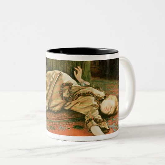 James Jacques Joseph Tissot | Verlaten Tweekleurige Koffiemok (Voorkant rechts)