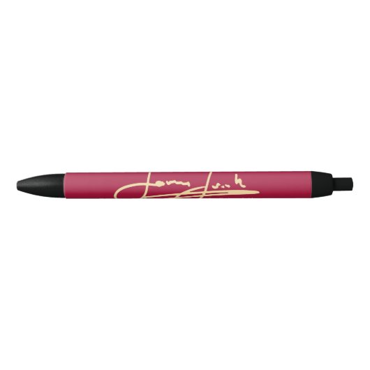 James Joseph Signature Pen (Voorkant)