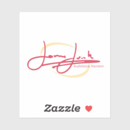 James Joseph Signature Vinyl sticker