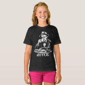 James Joyce Café Retro Reader T-Shirt (Voorkant volledig)