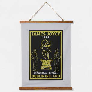 James Joyce Dublin Ierland Hangend Wandkleed