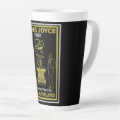 James Joyce Dublin Ierland Latte Mok (Rechterhoek)