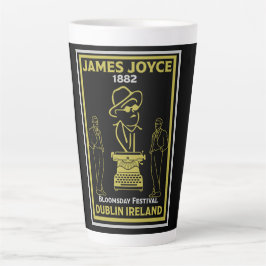 James Joyce Dublin Ierland Latte Mok