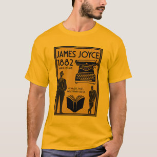 James Joyce Dublin Ierland T-shirt