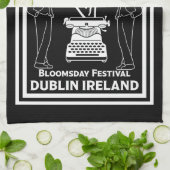 James Joyce Dublin Ierland Theedoek (Gevouwen)