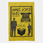 James Joyce Dublin Ierland Theedoek (Verticaal)