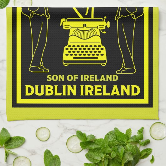 James Joyce Dublin Ierland Theedoek (Gevouwen)