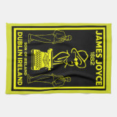 James Joyce Dublin Ierland Theedoek (Horizontaal)