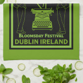 James Joyce Dublin Ierland Theedoek (Gevouwen)