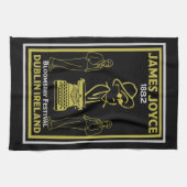 James Joyce Dublin Ierland Theedoek (Horizontaal)