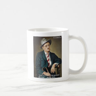 James Joyce "Fouten/Portalen" Citaat Cadeaus & Kaa Koffiemok