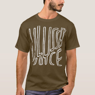 James Joyce Ierse schrijver Ulysses T-shirt
