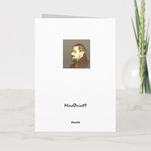 James Joyce Kaart (Achterkant)