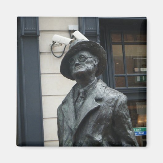 James Joyce Magnet (Voorkant)