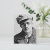  James Joyce Portrait Briefkaart (Staand voorkant)