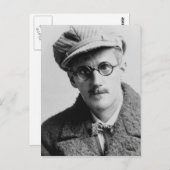  James Joyce Portrait Briefkaart (Voorkant / Achterkant)