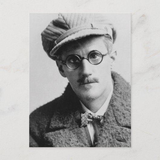  James Joyce Portrait Briefkaart (Voorkant)