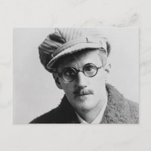  James Joyce Portrait Briefkaart (Voorkant)