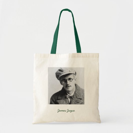 James Joyce Portrait Tote Bag (Voorkant)