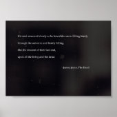 James Joyce Poster (Voorkant)