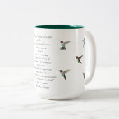 James Joyce Quote Tweekleurige Koffiemok (Voorkant rechts)