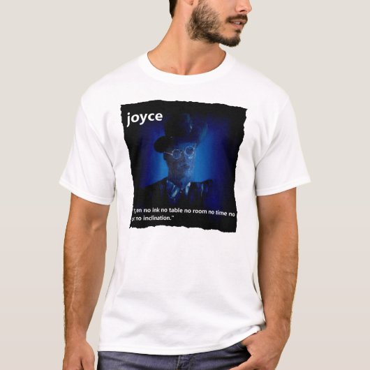 James Joyce T Shirt (Voorkant)