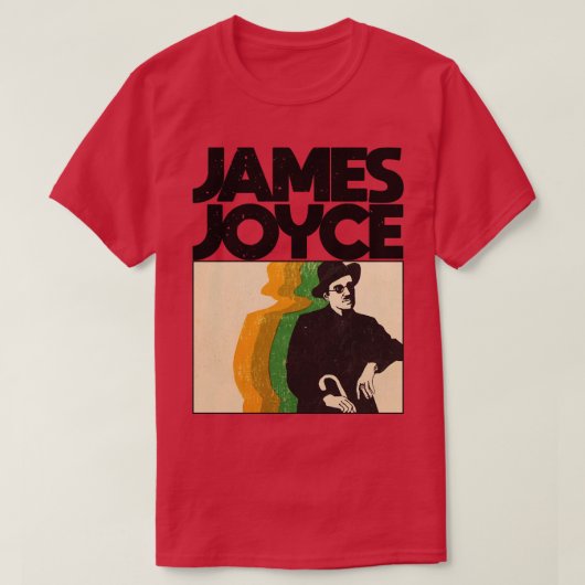 James Joyce T-shirt (Design voorkant)