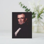 James K. Polk 11th US President Briefkaart (Staand voorkant)