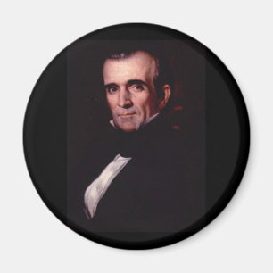 James K. Polk 11th US President Magneet