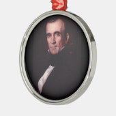 James K. Polk 11th US President Metalen Ornament (Links)