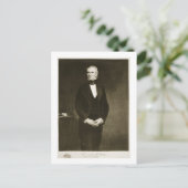 James K. Polk (1795-1849), elfde President van de  Briefkaart (Staand voorkant)