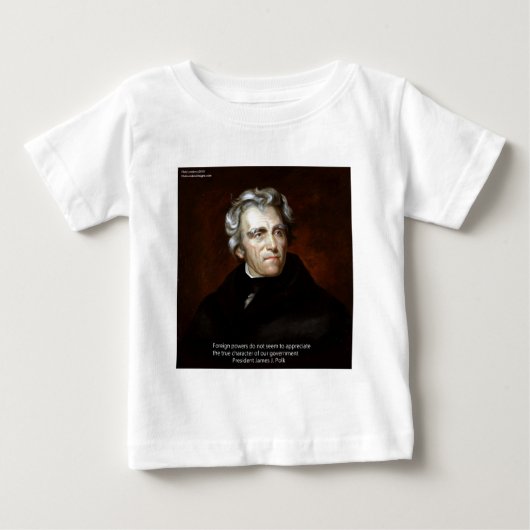 James K Polk En Citaat (Voorkant)