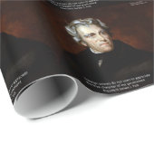 James K Polk En Citaat Cadeaupapier (Rol Hoek)