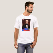 James K. Polk-honkbalkaart T-shirt (Voorkant volledig)