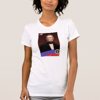 James K. Polk-honkbalkaart T-shirt